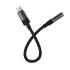 ACEFAST J12 USB-C to 3.5mm Audio Adapter High-Fidelity Audio Converter - Black